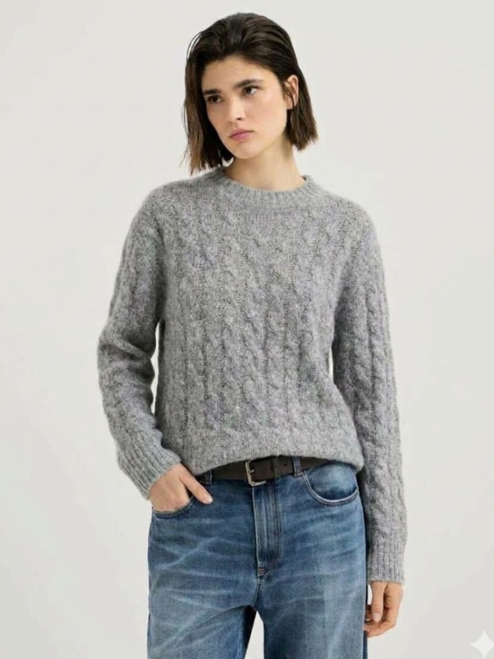 Brunello Cucinelli Crewneck Sweater, Size XXS